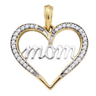 Heartfelt Love Diamond Pendant - Splendid Jewellery