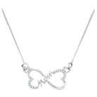 Heartfelt Love Diamond Pendant Necklace - Splendid Jewellery