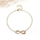 Infinity Gold/Silver Colour Bracelet - Splendid Jewellery