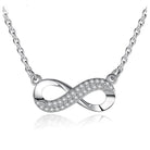 Infinity Necklace,Bracelet and Earring Jewelry set - Splendid Jewellery
