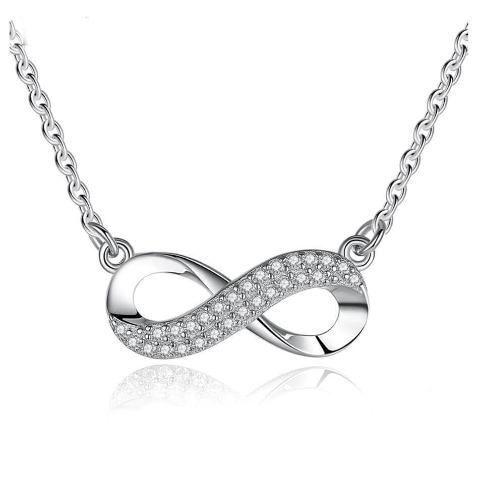 Infinity Necklace,Bracelet and Earring Jewelry set - Splendid Jewellery