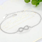 Infinity Necklace,Bracelet and Earring Jewelry set - Splendid Jewellery