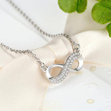 Load image into Gallery viewer, Infinity Necklace,Bracelet and Earring Jewelry set Splendid Jewellery