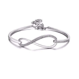 Infinity Rose Gold Bracelet - Splendid Jewellery
