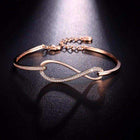 Infinity Rose Gold Bracelet - Splendid Jewellery