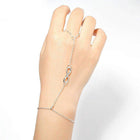 Infinity Symbol Hand Chain Gold/Silver Colour Bracelet - Splendid Jewellery