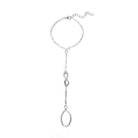 Infinity Symbol Hand Chain Gold/Silver Colour Bracelet - Splendid Jewellery