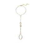 Infinity Symbol Hand Chain Gold/Silver Colour Bracelet - Splendid Jewellery