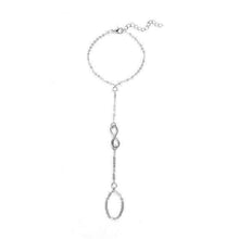 Load image into Gallery viewer, Infinity Symbol Hand Chain Gold/Silver Colour Bracelet Splendid Jewellery