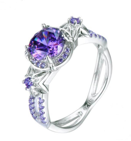 June Birthstone Promise Ring Splendid Jewellery