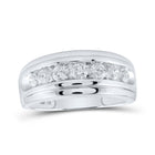 Luxurious 14kt White Gold Diamond Eternity Wedding Band - 1 Cttw - Splendid Jewellery