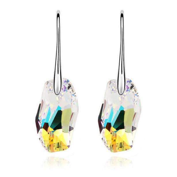 Magnificent Drop Earring with Swarovski Crystal - Silver Jewellery - Gift for Her - Splendid Jewellery