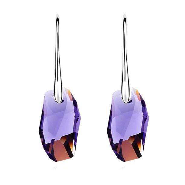 Magnificent Drop Earring with Swarovski Crystal - Silver Jewellery - Gift for Her - Splendid Jewellery