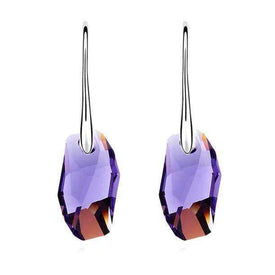 Magnificent Drop Earring with Swarovski Crystal - Silver Jewellery - Gift for Her - Splendid Jewellery