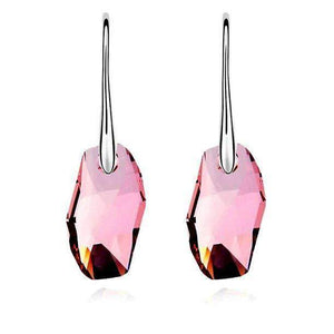 Magnificent Drop Earring with Swarovski Crystal- Silver Jewellery - Gift for Her Splendid Jewellery