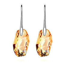 Load image into Gallery viewer, Magnificent Drop Earring with Swarovski Crystal- Silver Jewellery - Gift for Her Splendid Jewellery