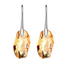 Magnificent Drop Earring with Swarovski Crystal- Silver Jewellery - Gift for Her Splendid Jewellery