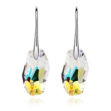 Load image into Gallery viewer, Magnificent Drop Earring with Swarovski Crystal- Silver Jewellery - Gift for Her Splendid Jewellery