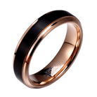 Matching Tungsten Carbide Wedding Band Splendid Jewellery