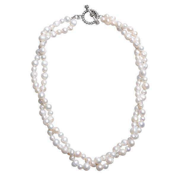 Natural Freshwater Pearl Layer Necklace Splendid Jewellery
