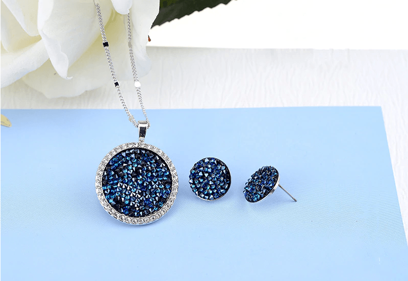 Necklace & Earring Swarovski Crystal Bridal Jewellery Set - Order Yours or as a Gift Splendid Jewellery