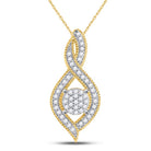 Nested Brilliance Diamond Pendant - Splendid Jewellery