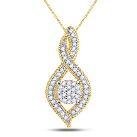 Nested Brilliance Diamond Pendant - Splendid Jewellery