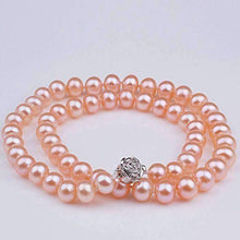 Load image into Gallery viewer, New 8mm Pink Freshwater Pearl Necklace Splendid Jewellery