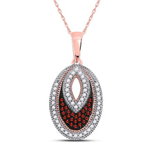 Load image into Gallery viewer, Passionate Rose Gold Diamond Pendant: A Captivating Expression of Love and Elegance - Splendid Jewellery