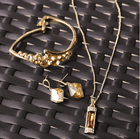 Perfect Match: Swarovski Crystal Wedding Jewellery Set Splendid Jewellery