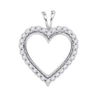 Radiant Affection Diamond Heart Pendant - Splendid Jewellery