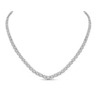 Radiant Blossom Diamond Pendant Necklace - Splendid Jewellery