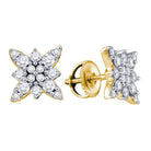 Radiant Celestial Cluster Earrings - Splendid Jewellery