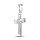 Radiant Faith Diamond Cross Pendant - Splendid Jewellery