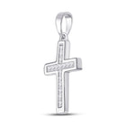 Radiant Faith Diamond Cross Pendant - Splendid Jewellery