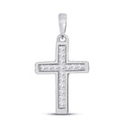 Radiant Faith Diamond Cross Pendant - Splendid Jewellery