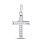 Radiant Faith Diamond Cross Pendant - Splendid Jewellery