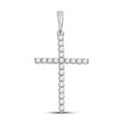 Radiant Faith Diamond Cross Pendant - Splendid Jewellery