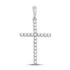 Radiant Faith Diamond Cross Pendant - Splendid Jewellery