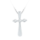 Radiant Faith Diamond Cross Pendant - Splendid Jewellery