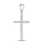 Radiant Faith Diamond Cross Pendant - Splendid Jewellery