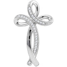 Radiant Faith Diamond Cross Pendant - Splendid Jewellery
