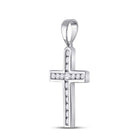 Radiant Faith Diamond Cross Pendant - Splendid Jewellery
