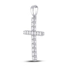 Radiant Faith Diamond Cross Pendant - Splendid Jewellery