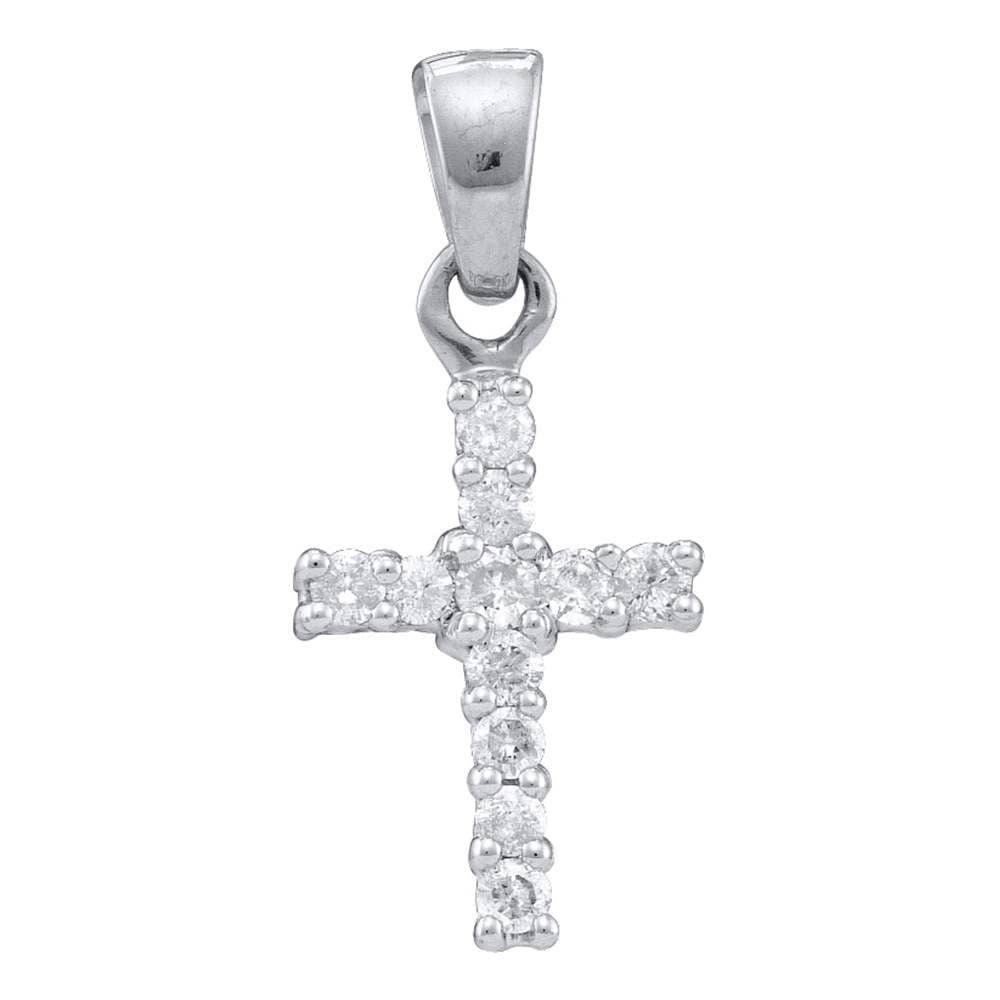 Radiant Faith Diamond Cross Pendant - Splendid Jewellery