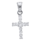 Radiant Faith Diamond Cross Pendant - Splendid Jewellery