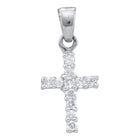 Radiant Faith Diamond Cross Pendant - Splendid Jewellery