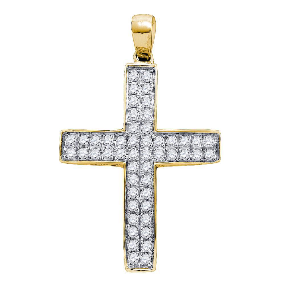 Radiant Faith Diamond Cross Pendant - Splendid Jewellery