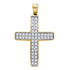 Radiant Faith Diamond Cross Pendant - Splendid Jewellery