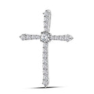 Radiant Grace Diamond Cross Pendant - Splendid Jewellery
